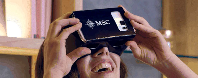 MSC Crociere ti porta a bordo con la VR