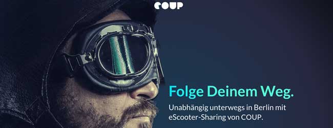 Scooter sharing: a Berlino parte Coup