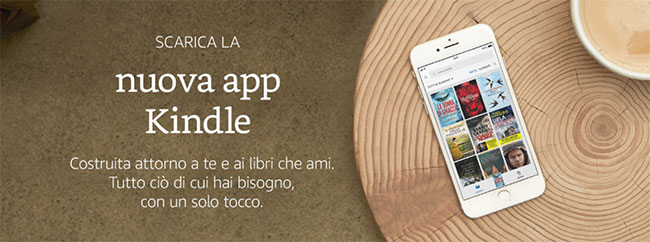 Amazon: nuova release per l’app Kindle