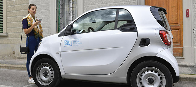 Car2go: da oggi la registrazione è totalmente online