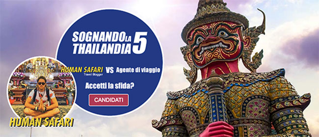 Agenti di viaggio vs blogger: parte la sfida per la Thailandia