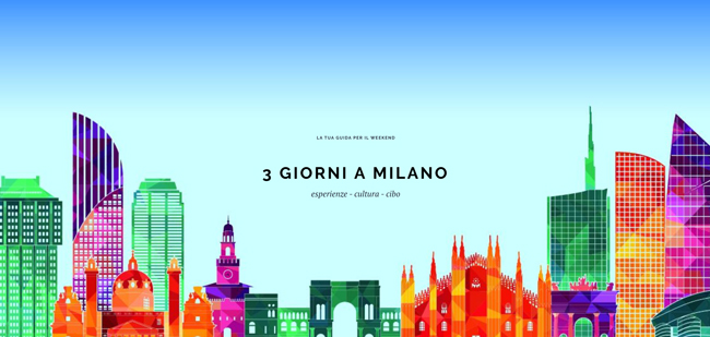 Milano a portata di click: nasce 3giorniamilano.it