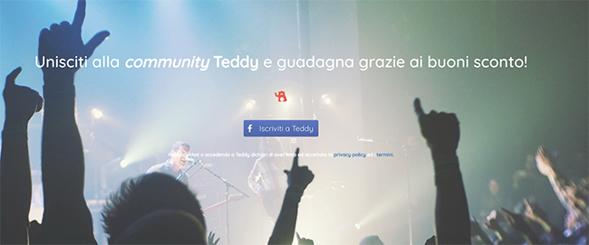 Teddy: la community dei coupon e del cashback